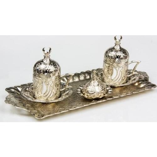 2 Person Coffee Cup Set Metal Casting I Coffee Mug ı Coffee Cups I Espresso Cups I Turkish Coffee Cups