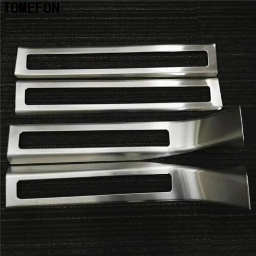 4pcs FOR HONDA URV UR-V 2017 Internal Inner Stainless Steel Door Dill Scuff Plate Welcome Pedel Trim For High Configuration