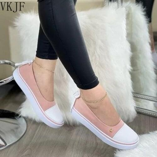 Women Ballet Flats Casual Shoes Slip-on Ladies Moccasins Soft Shoes Female Summer Loafers Shoes Woman Footwear Tenis Feminino