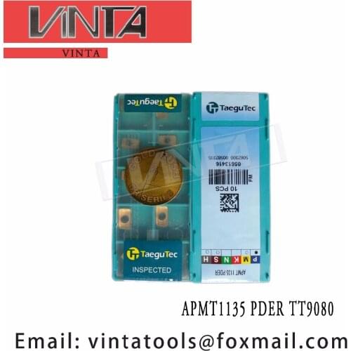Free shipping high quality APMT1135 PDER TT9080 cnc carbide milling inserts