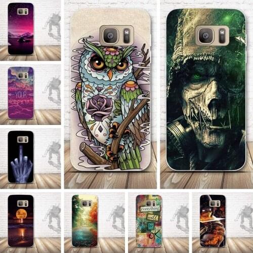 Case For Samsung S7 Case Cover for Samsung Galaxy S7 Case Cover Soft Silicone TPU Fundas For Coque Samsung Galaxy S7 G930F Shell