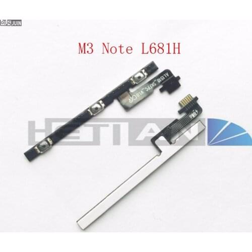 Power On Off Volume Up Down Button Key Flex Cable Replacement Repair Spare Parts for Meizu M3 Note L681H