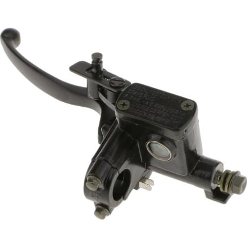 Left Hydraulic Brake Master Cylinder Lever 50 70 90 125CC Pit ATV Quad Bike