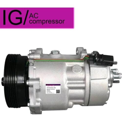 New 7V16 AC Compressor For Car Audi A3 TT 1.6 1.8 1.9 TDI 1998-2008 1J0820803K W01J0820803F 1J0820805 1J0820803A