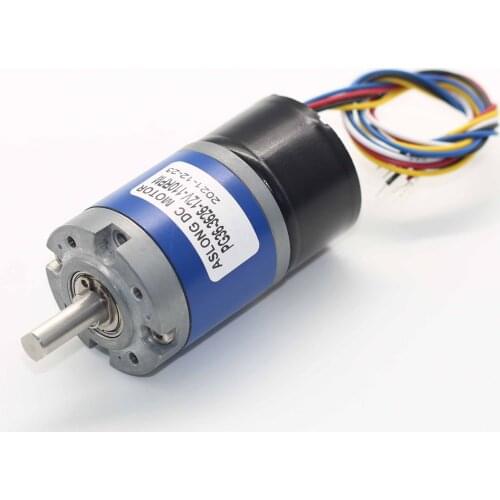 Planetary metal reducer with 24v dc brushless motor low noise long life VSP Speed govering cw/ccw FG Signal feedback PG36-3626