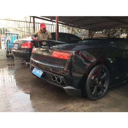For Lamborghini, Gallardo, LP550, LP560, LP570, carbon fiber rear lip, tail lip, small wrap, spoiler, auto parts, automotive sup