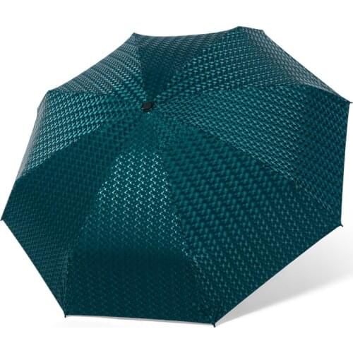Steel-bone satin fabric manual sunshade and sun protection umbrella Foldable pocket umbrella Easy-to-carry five fold umbrella