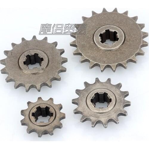 1 PC Front Gear Box Sprocket T8F 11 14 17 20T 20 Tooth Pinion For 47cc 49cc Minimoto Mini Dirt Pit Bike Moped Scooter