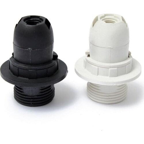 1PCS Edison Screw ES E14 M10 Light Bulb Lamp Holder Pendant Socket & Lampshade Collar