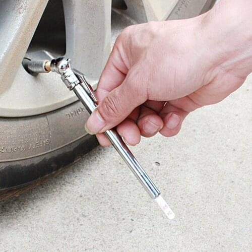 Brand new Car Portable Tire Pressure Gauge Pen Emergency Use Auto Vehicle Motor Tyre Tire Air Pressure Mini Test Meter