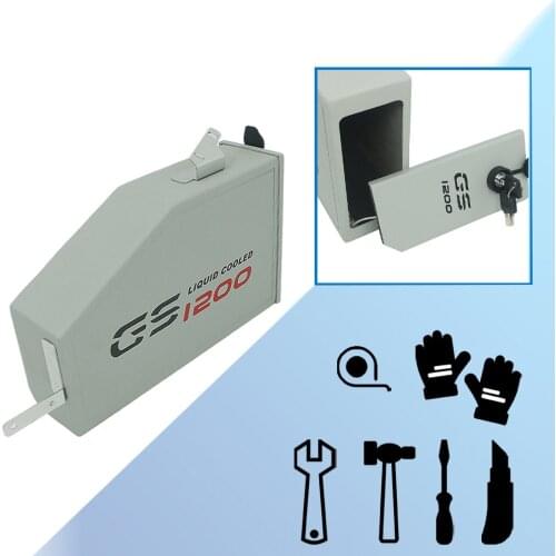 For BMW R1200GS R1200 GS R 1200 GS LC ADV /Adventure 2013 2014 2015-2019 Decorative Aluminum Box Toolbox For Left Side Bracket