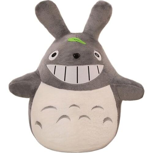 75cm Giant Kawaii Japanese Style Studio Ghibli Anime Cat Stuffed Toys Totoro Dolls Home Decoration Gift for Children