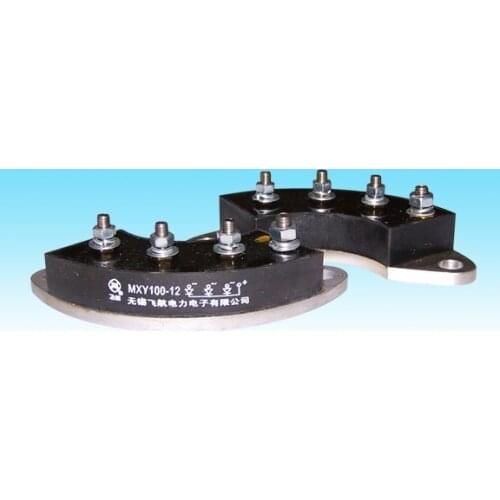 Rectifier controller module: MXY100-12 MXG100-12 100A 1200V ( Pressure type/ Four terminal / Installation pitch 104mm )