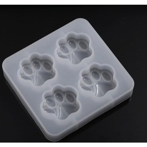 1Pc Cat Paw Silicone Mold DIY Making Jewelry Handmade UV Resin Epoxy Mould Craft Pottery Ceramics DIY Tools