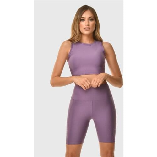Superstacy Sports Bustier Lilac