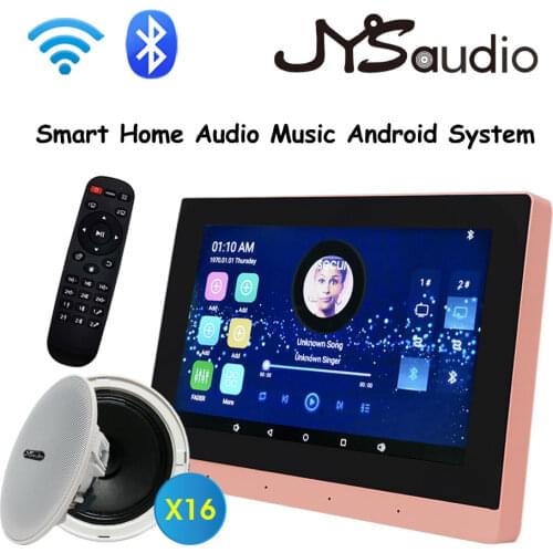 Stereo In Wall Amplifier Bluetooth WiFi Android 5.0 HiFi Sound Big Powered Audio PA Ceiling Speaker Home Background Music System