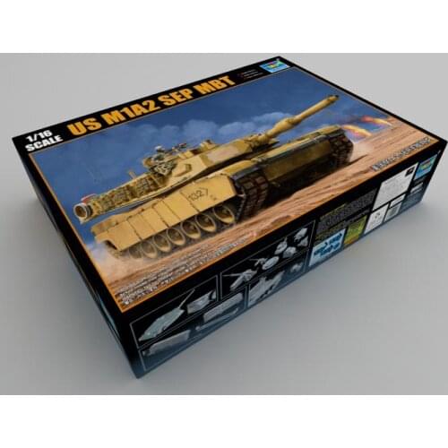 Trumpeter 00927 1/16 Scale Model US M1A2 SEP MBT Model Kit