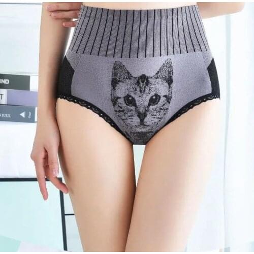 2021 High Waist Panties Plus Size Underwear Sexy Panties Women Underwear Seamless Brief Hip Lift Underpanties Breathable Pant