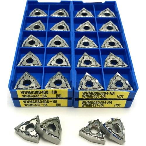 WNMG080408 HA H01 External Turning Tool Copper and Aluminum Tool turning insert high quality WNMG 080408 lathe cutting tools