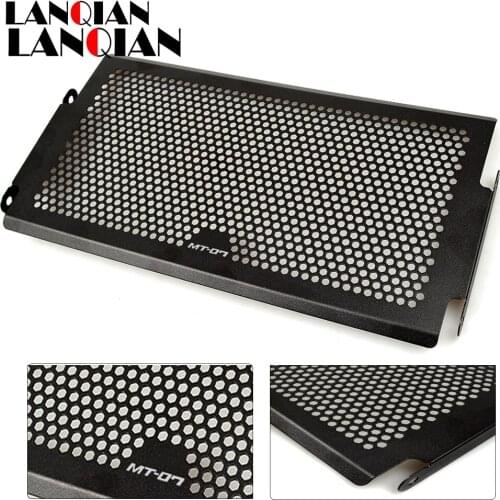 For Yamaha MT07 MT-07 Radiator Grille Cover Guard Pecfectly Motorcycle Accessories Protector 2014 - 2017