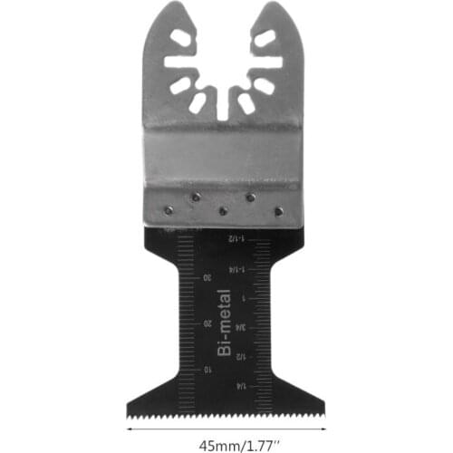 High quality 1PC 45MM Double Metal Saw Blade Oscillating MultiTool Blade for Fein Makita Bosch Kit Accessory