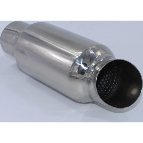 1pc Car Exhaust Muffler Downpipe Branch Sound Tuning Muffler Pipe Replacement Accessories