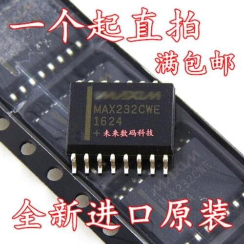 10pcs/lot 50pcs/lot 100pcs/lot Free shipping 100% original MAX232CWE MAX232 SOP