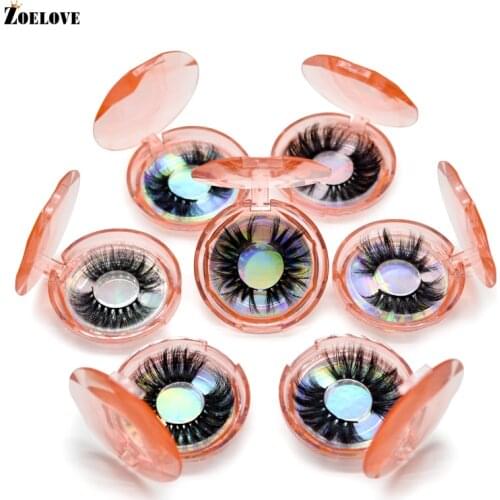 25mm Mink Lashes Wholesale 30/40/50 Pairs Full False Eyelashes Box Packaging Vendor Dramatic 5D Lash Mink Eyelashes In Bulk