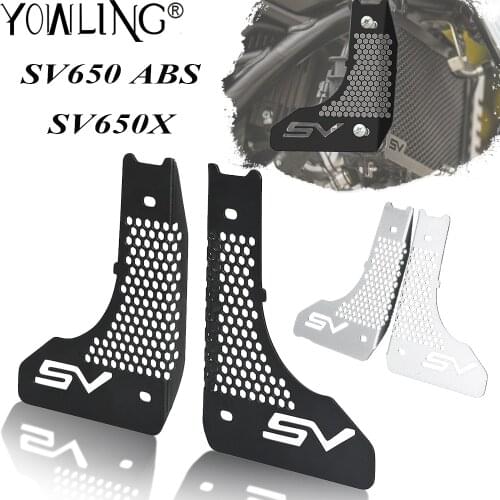 For SUZUKI SV 650 X 650X SV650X SV650 ABS WCX0 WCX1 Motorcycle Accessories Aluminum Side Radiator Grille Cover Guard Protector