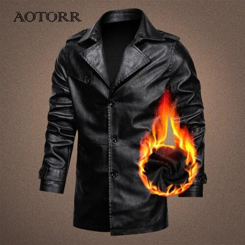 Мужские длинные тренчи Aotorr China At AliExpress