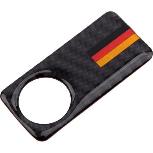 Car Carbon Fiber Copilot Glove Storage Box Handle Panel Trim Fit for Mercedes Benz C Class W204 2007-2010 2011 2012 2013 2014