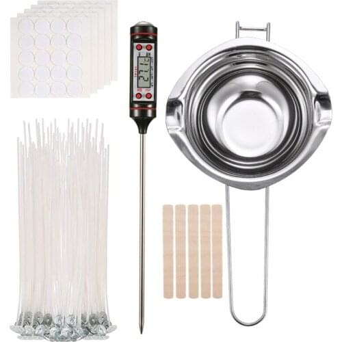 DIY Candle Crafting Tool Kit,DIY Candles Craft Tools Candle Wick Candle Making Tool Suitable for Beginner Candle Making E56C