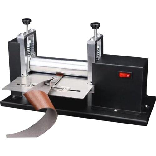 Electric Small Leather Draw Machine Manual Glue Dispenser Machine Leather Press Laminating Machine Including 8 Pcs Pull Tube