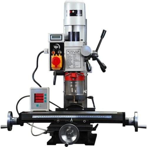 Small Drilling And Milling Integrated Machine Desktop Multi-function Drilling Machine Adjustable Speed Metal Processing 500W