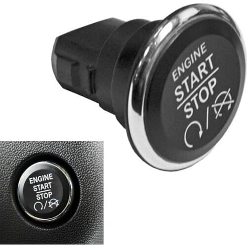New Arrival 1pc Keyless Go Push To Start Stop Switch Engine Dash Ignition Button Switch for Chrysler for Dodge for Jeep
