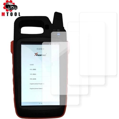 Full Cover Screen Protector Tempered Glass Film/Normal HD Soft Film for Xhorse VVDI KEY TOOL MAX / Xhorse VVDI Key Tool Plus Pad