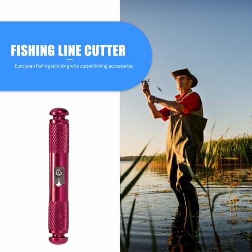 Line Cutter Accessories For Fishing Tackle Skin Feeder Coated Stripper Braid Hunting Tool Terminal Cutting Line Stripper