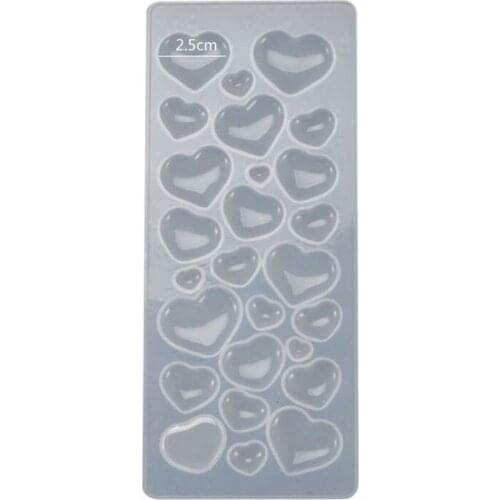 Crystal Epoxy Resin Mold Pendants Casting Silicone Mould DIY Crafts Making Tool 62KE