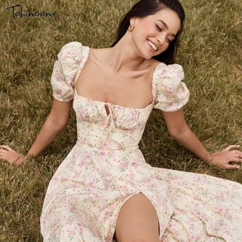 Tobinoone Boho Summer Dresses