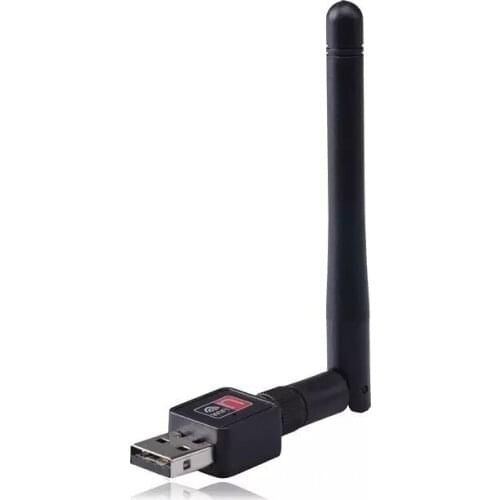 Mini USB Wifi Adapter 150Mbps 2DB Antenna PC USB Wi-fi Receiver Wireless Network Card 802.11b/n/g High Speed USB Lan Ethernet