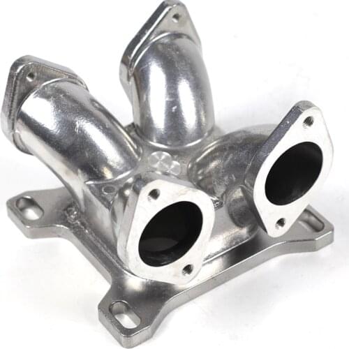 SherryBerg Inlet Intake Manifold For Redline 12-3144 Twin DCOE Weber Solex EMPI to 4 Barrel Holley Carburettor Carb Adaptor New
