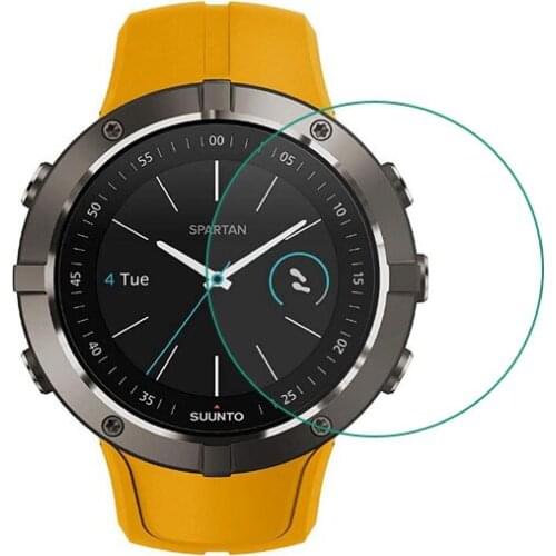 Tempered Glass Protective Film Clear Guard Protection For Suunto Spartan Trainer Wrist HR Sport Watch Screen Protector Cover