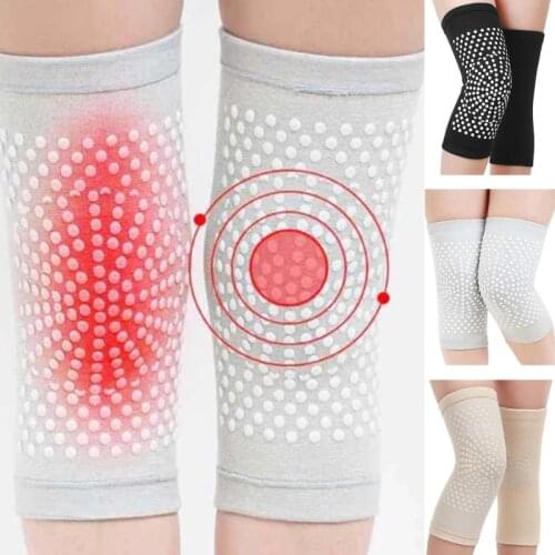 1 Pair Self Heating Magnetic Therapy Knee Pads Sleeve Joint Pain Relief Recovery Arthritis Brace Support Protector Belt