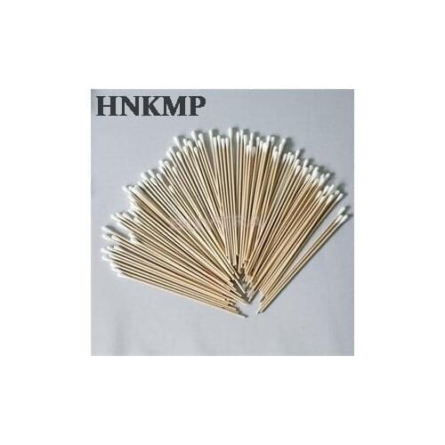 100Pcs/Pack 15cm Wood Cotton Head Health Cotton Swab Stick Makeup Cosmetics Ear Clean Jewelry Clean Buds Tip For Medical Hot