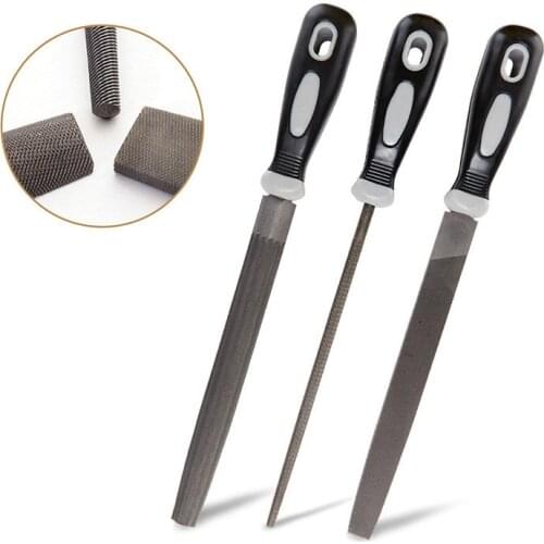 3PCS Metal Files Glass Stone Jewelry Wood Carving Craft Tool Repair Cutting Diamond Needle File Set Fitters Repair Tool