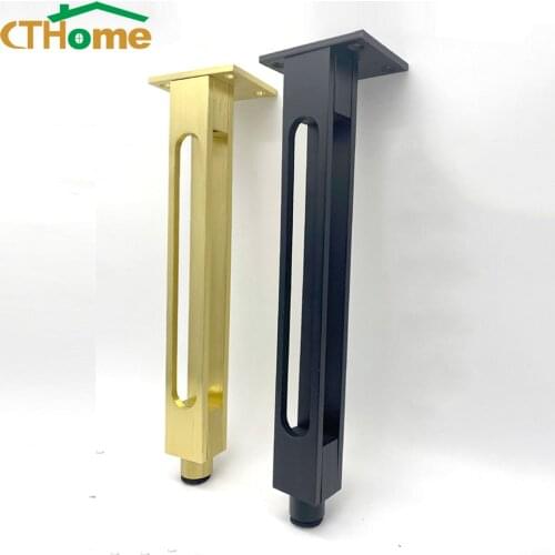 4pcs Metal Furniture Legs Adjustable for Coffee Table Feet Bathroom Cabinet Bedside Chair Sofa Foot Support Leg 20/25/30CM