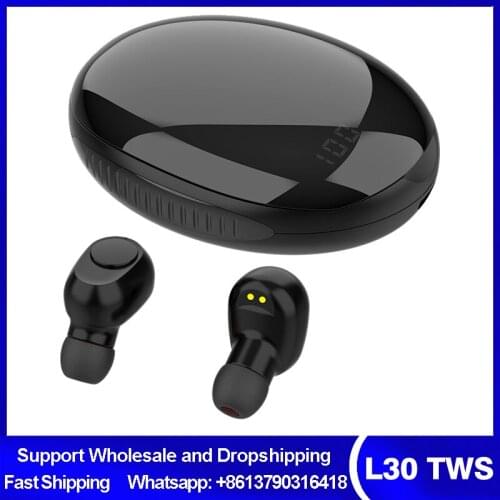 L30 Wireless Headset TWS Bluetooth 5.0 With Microphone Mini Earphone Sports Waterproof Earbuds Headset For Huawei Xiaomi OPPO