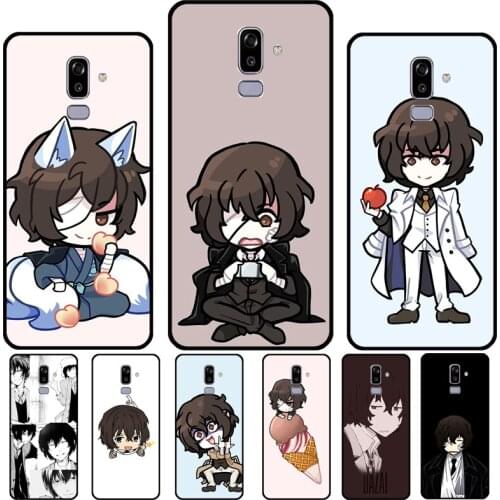 Bungou Stray Dogs Dazai Osamu CHIBI For Samsung Galaxy J8 A9 A7 2018 A8 A6 J6 J4 Plus J1 J3 J5 J7 A3 A5 2016 2017 Phone Case
