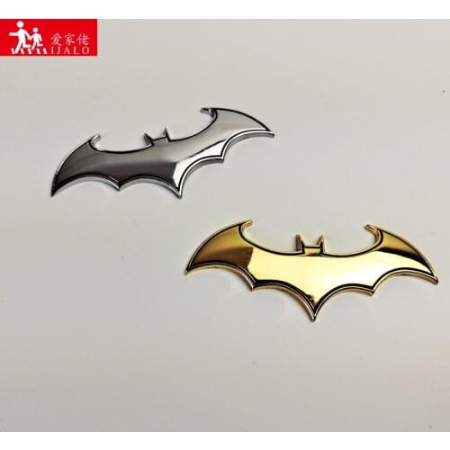 BAT Metal 3D Car Emblem Metal Car Badge, Car Styling Bat Emblem,With Double Side Adhesive,Car Sticker Free Shipping