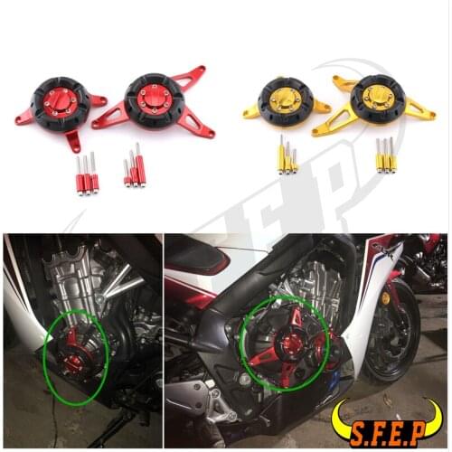 Motorcycle CNC Aluminum Engine Cover Protector Set For Honda CB650F CBR650F 2014 2015 2016 2017 2018